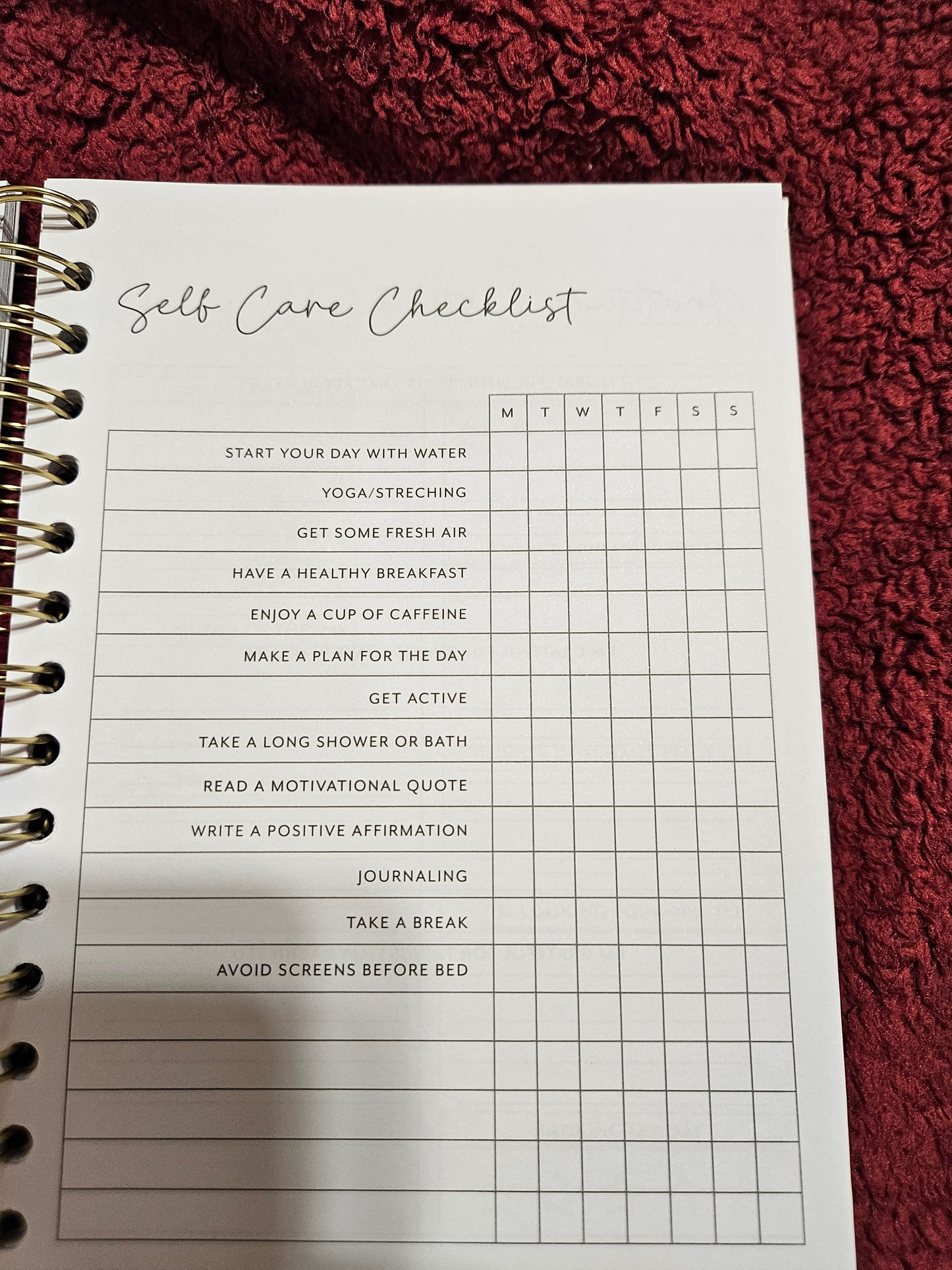 SelfCare Journal