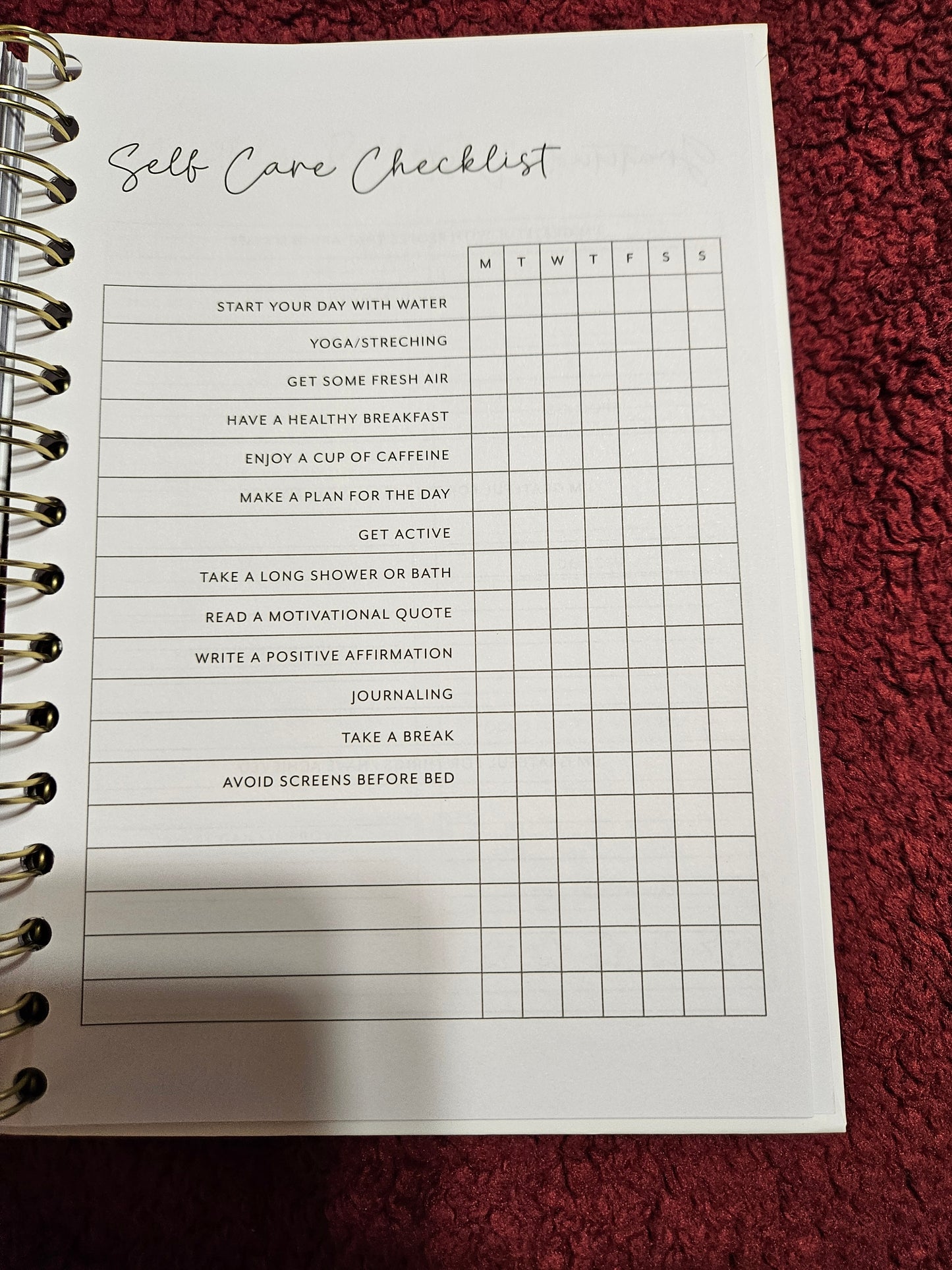 SelfCare Journal