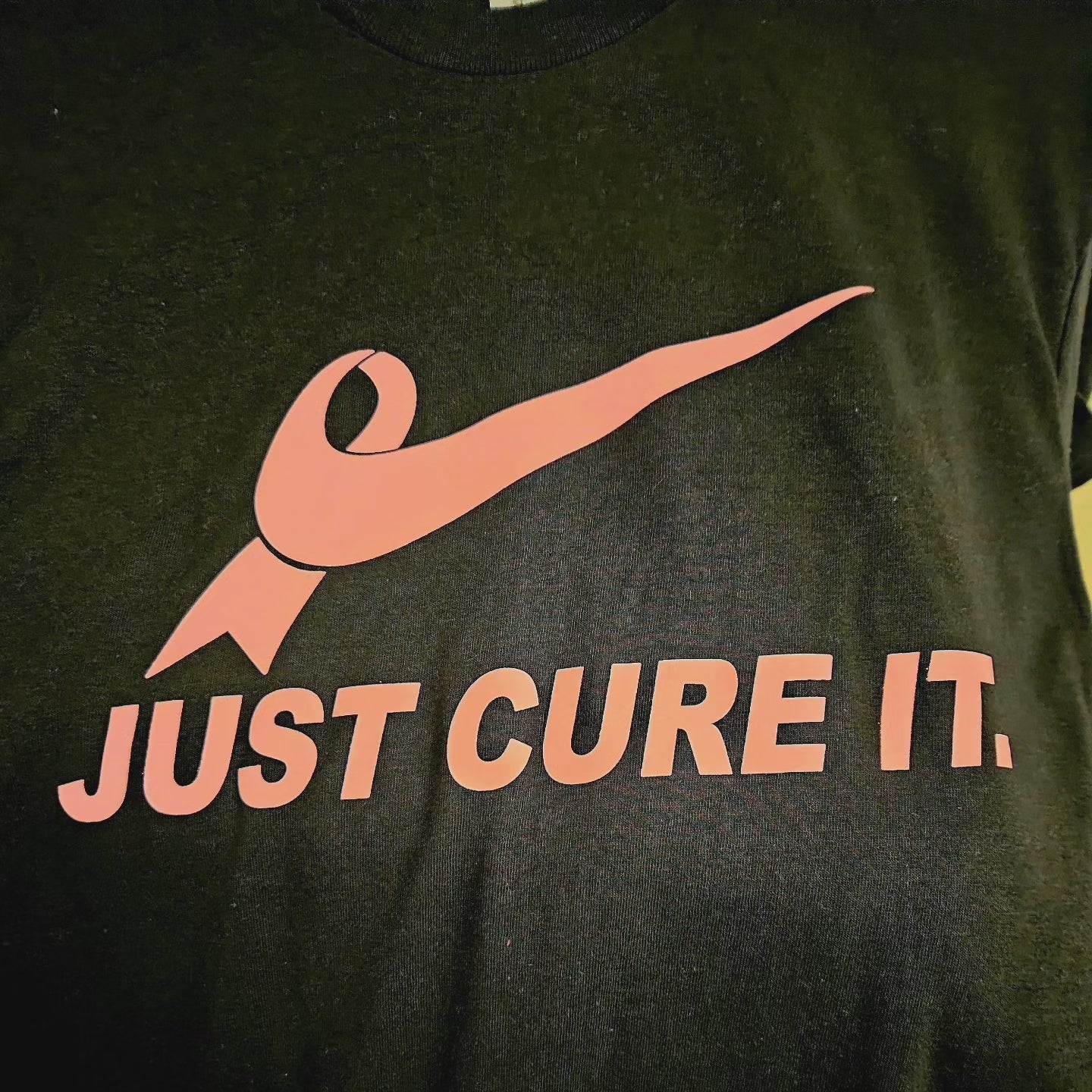 Just Cure It. Breast Cancer Awareness T-Shirt