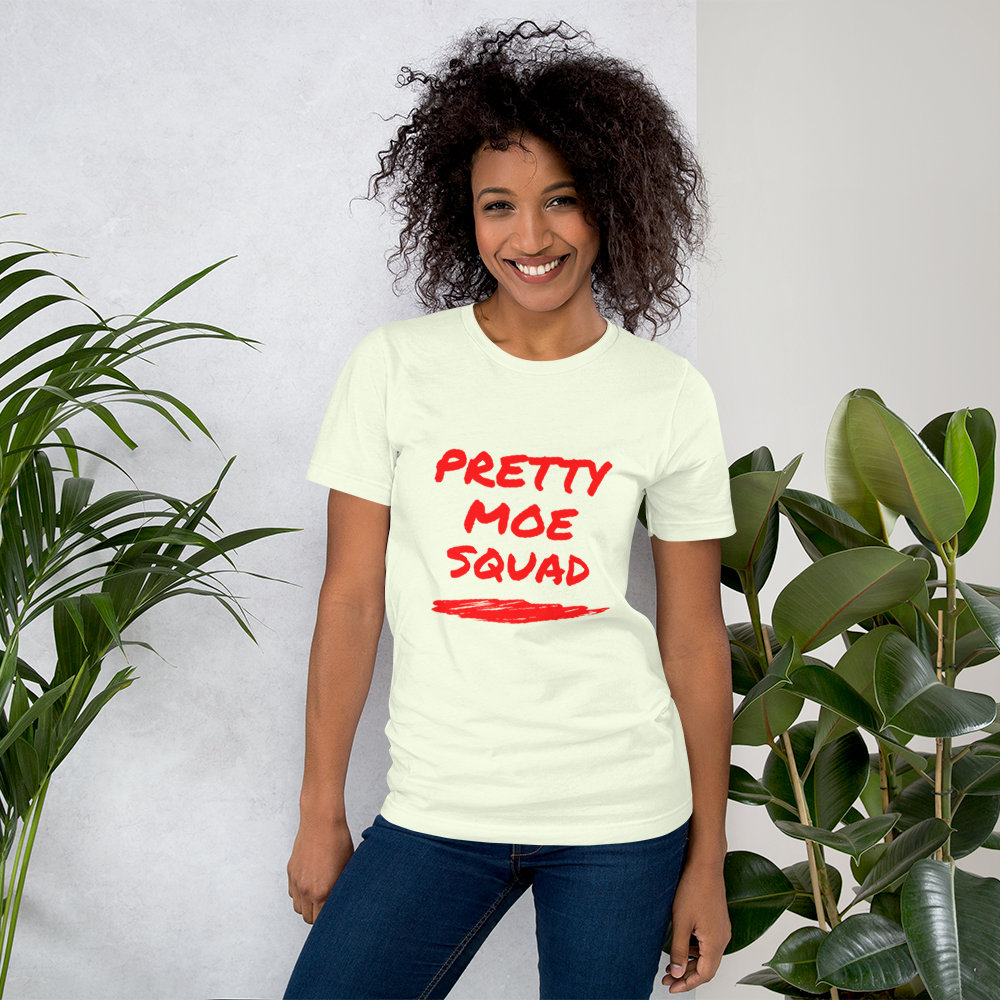 Pretty Moe Squad T-Shirt-white