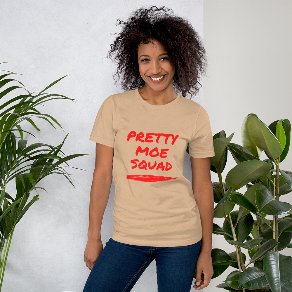 Pretty Moe Squad T-Shirt-white