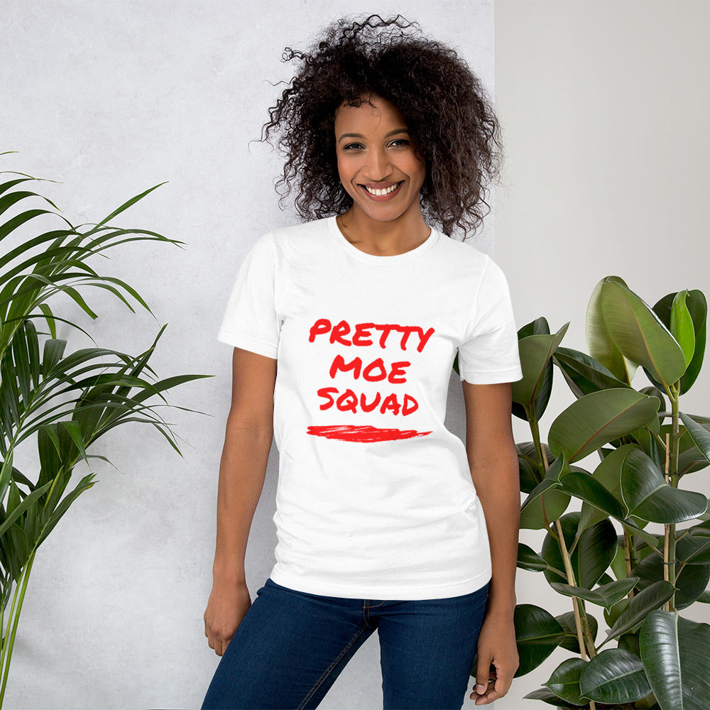Pretty Moe Squad T-Shirt-white
