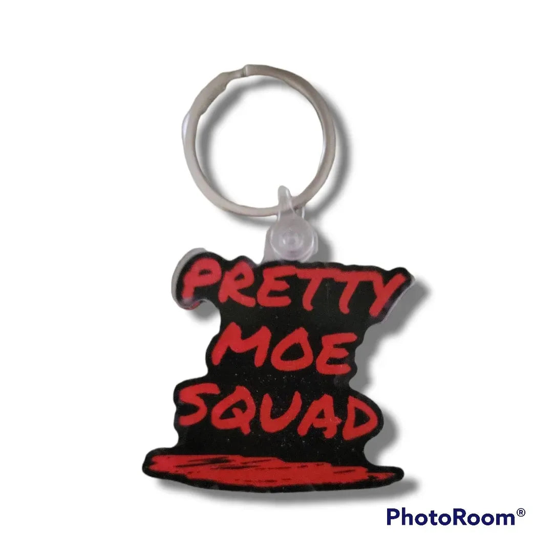 Pretty Moe Squad Keychain